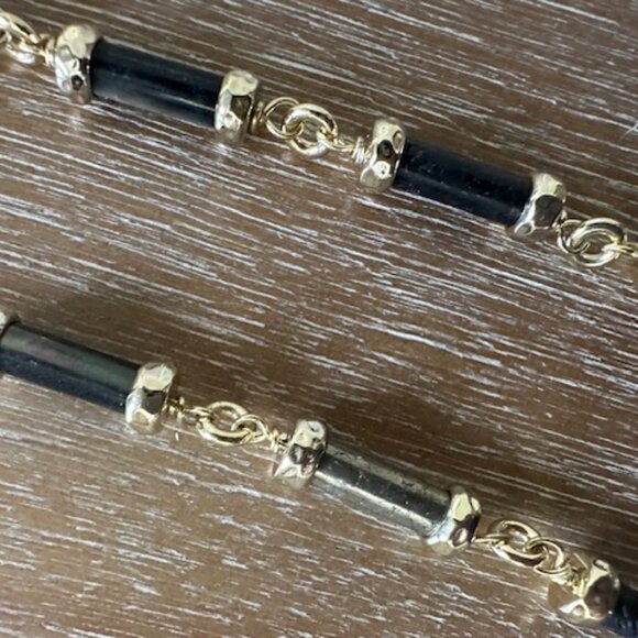 Kendra Scott Black Tube Necklace - Picture 4 of 4